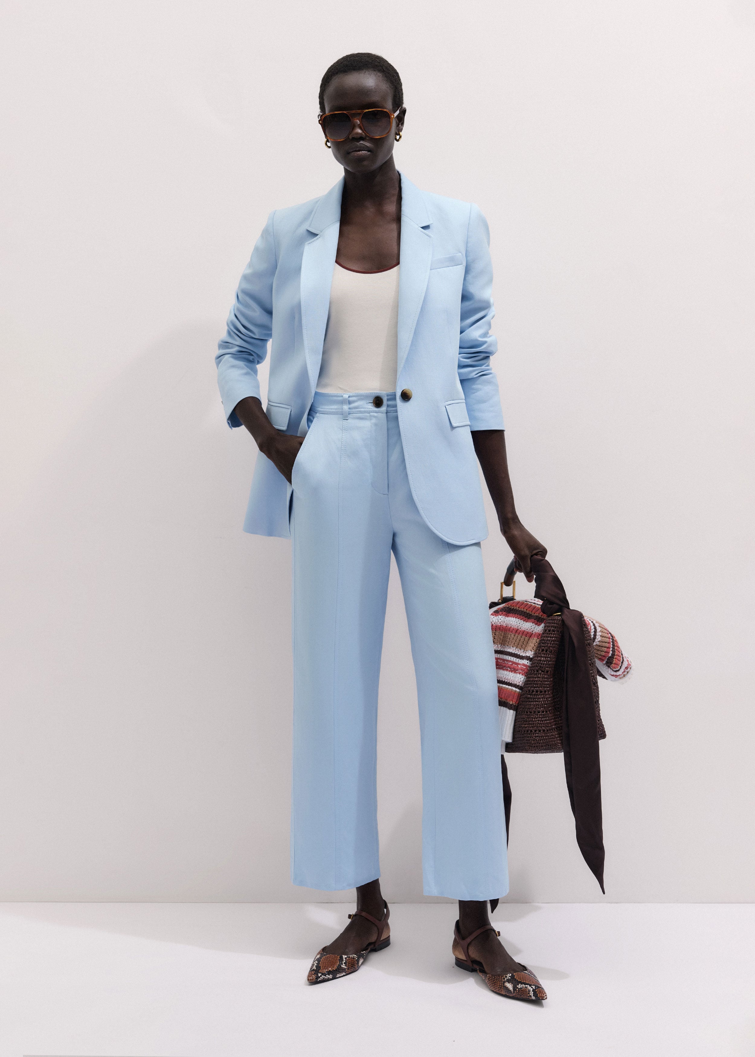 Sharp Shoulder Suit