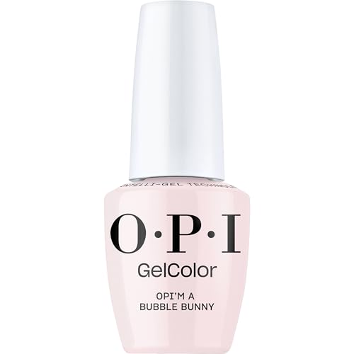 Opi Gelcolor Opi&amp;rsquo;m a &amp;#8203;bubble Bunny | Sheer Neutral Pink Cr&amp;egrave;me Led Cure Gel Nail Polish | Salon-Quality Shine, Long-Lasting Wear | 0.5 Fl Oz | the New Opicons Collection | Spring 2026