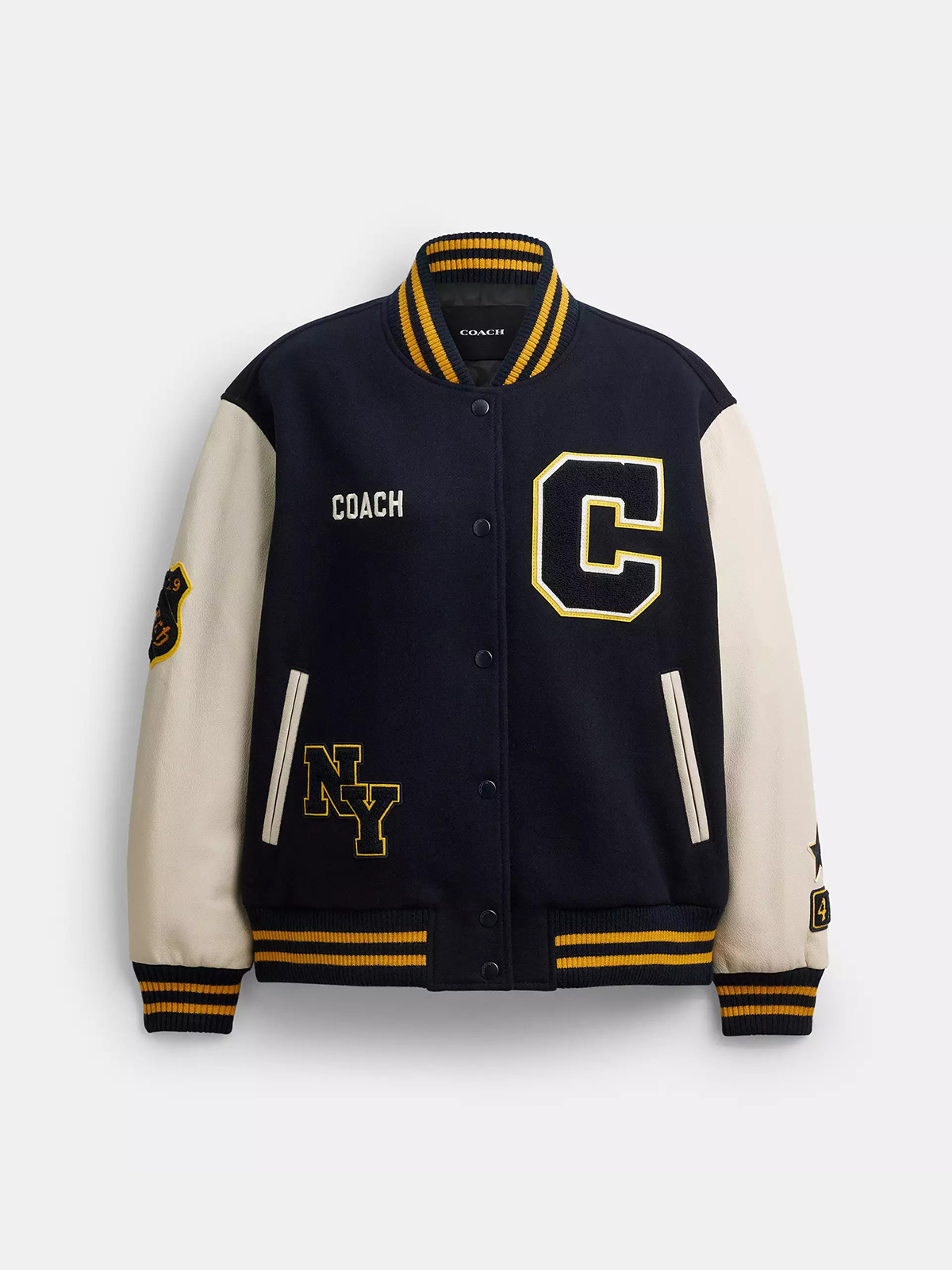Coach, Wool Varsity Jacket