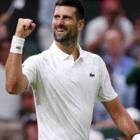 Novak Djokovic Sets All-Time Wimbledon Wins Record With Fourth-Round Victory