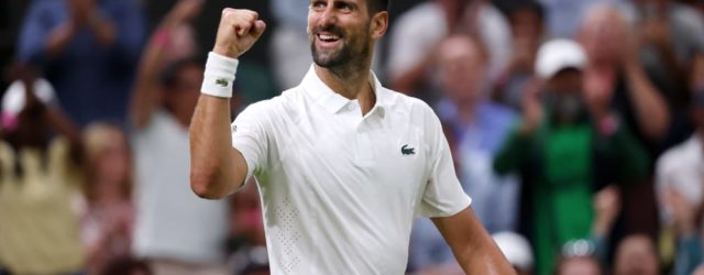 Novak Djokovic Sets All-Time Wimbledon Wins Record With Fourth-Round Victory