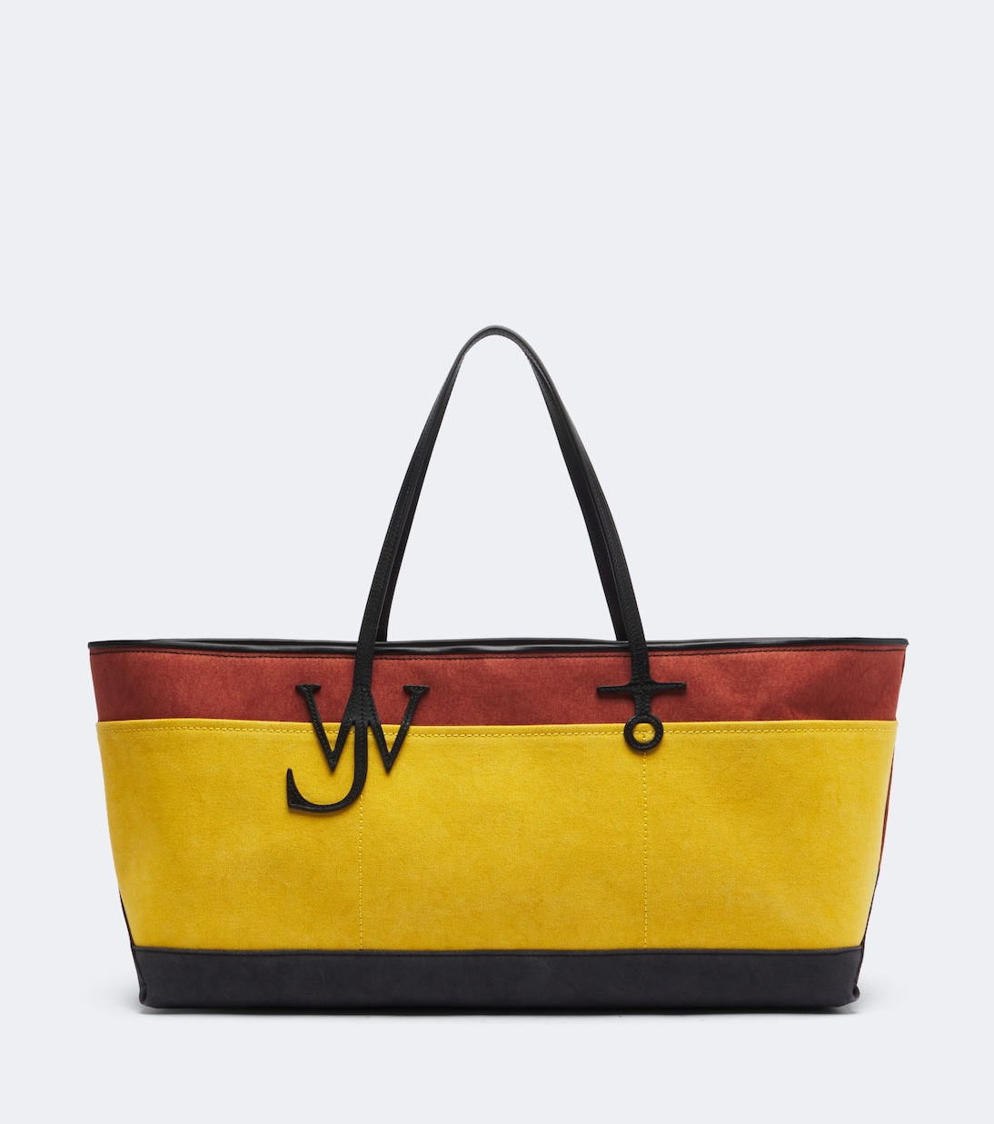Anchor Striped Canvas Tote Bag in Multicoloured - Jw Anderson