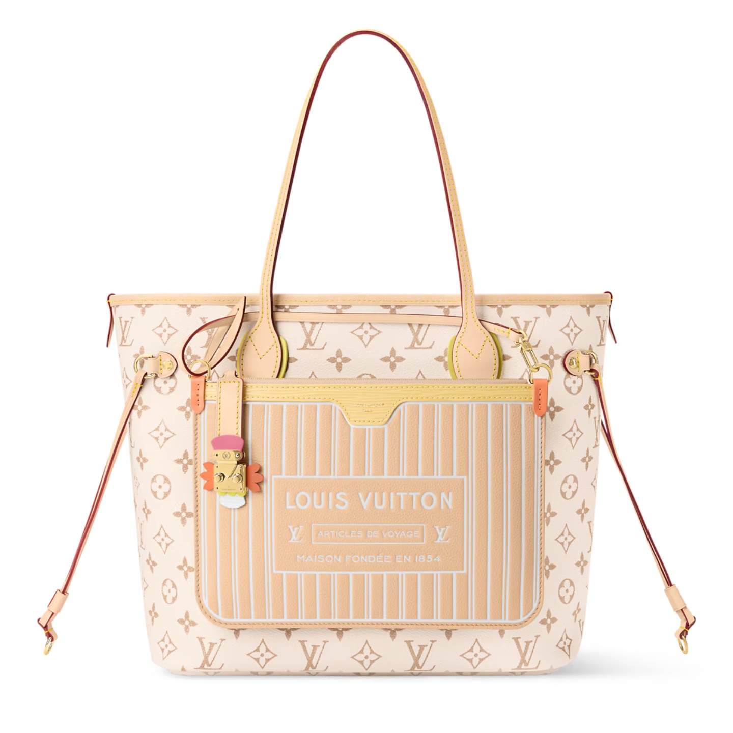 Louis Vuitton, Lv Crafty Neverfull Inside Out Mm Bag