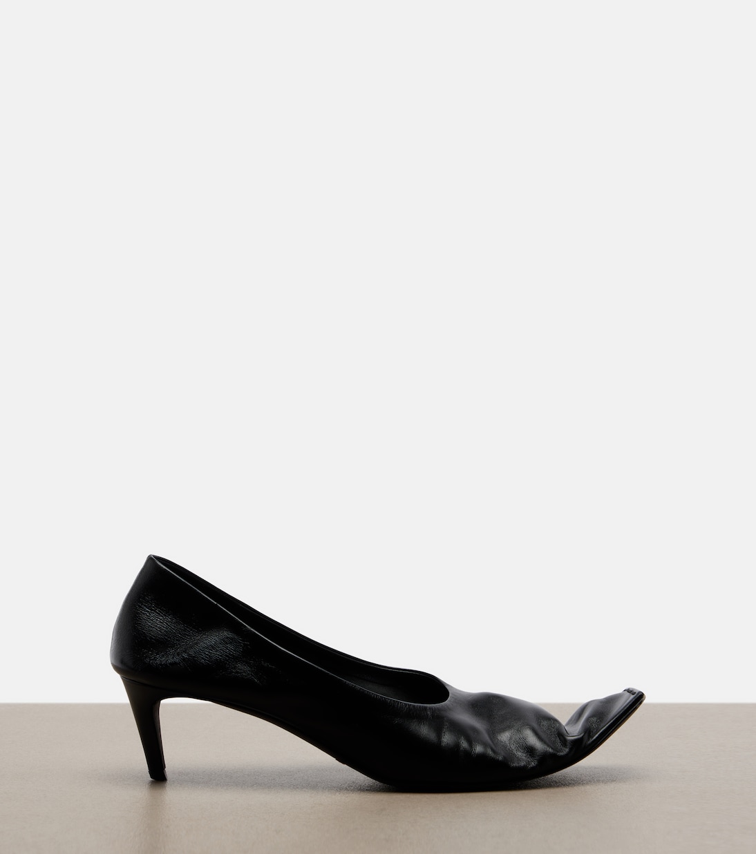 Marlene Leather Pumps in Black - Khaite