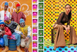 Slawn, Central Cee & Clint419 Front Hassan Hajjaj's New London Show