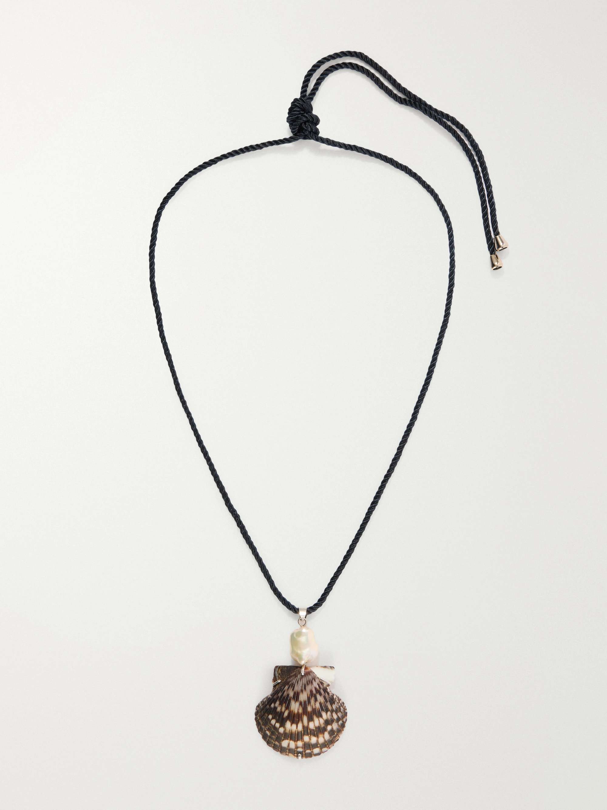 Rhodes Silver-Tone Shell Necklace