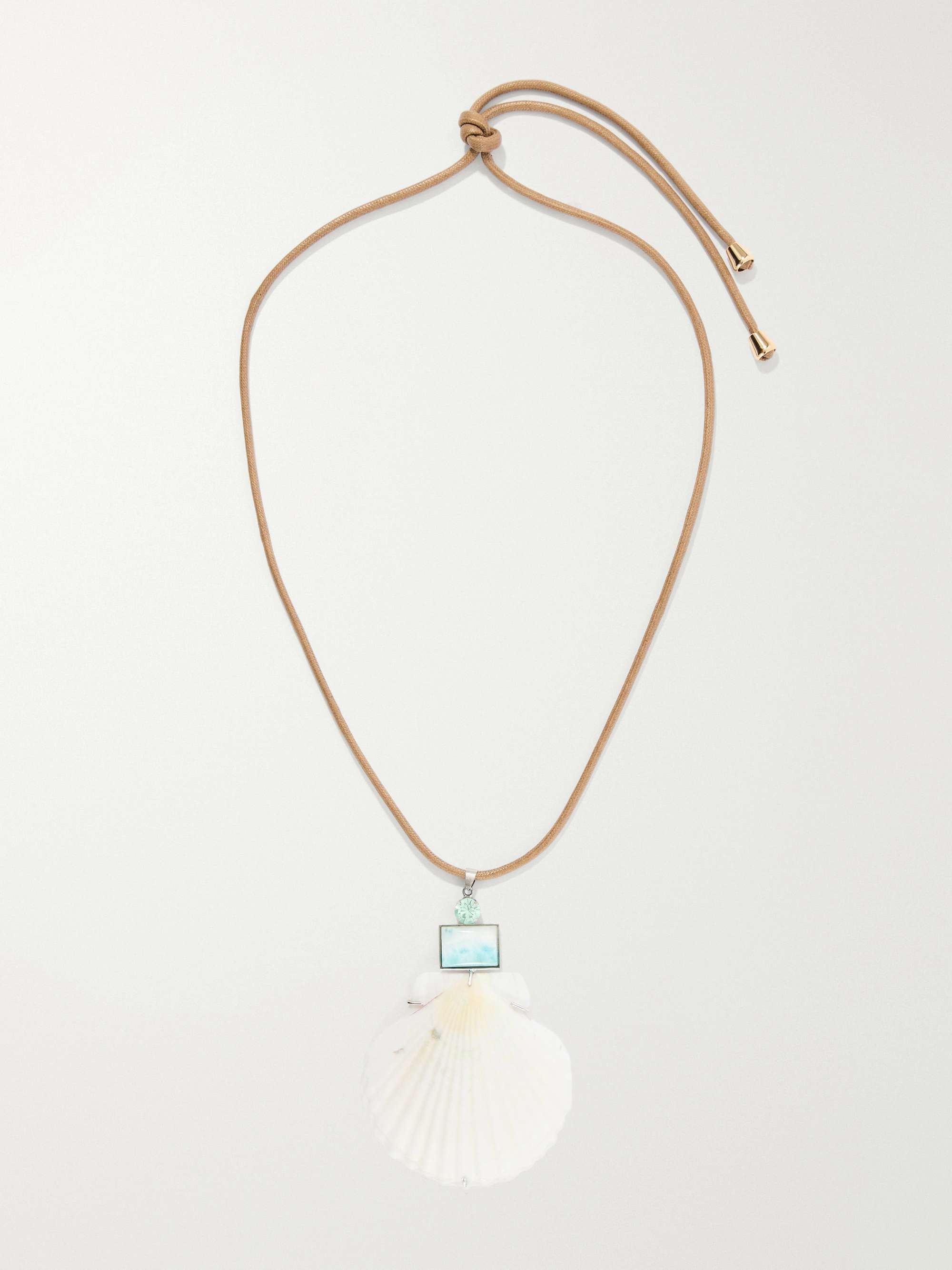 Alisa Silver-Tone Shell Necklace