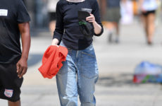 The 2026 Way to Wear Barrel-Leg Jeans Doesn't Include Sneakers, Loafers, or Flip-Flops