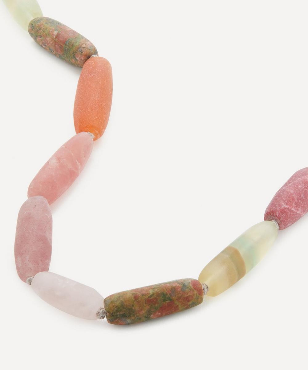 Beaded Gemstone Necklace