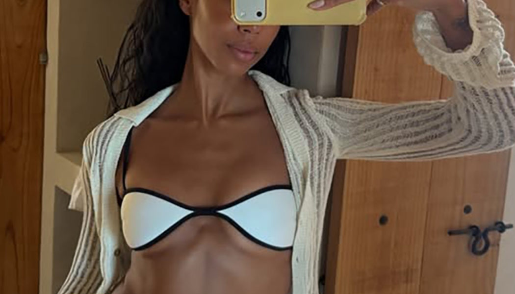 The Easy, Elegant Accessory Trend Fashion People Are Wearing With Swimsuits