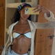 The Easy, Elegant Accessory Trend Fashion People Are Wearing With Swimsuits