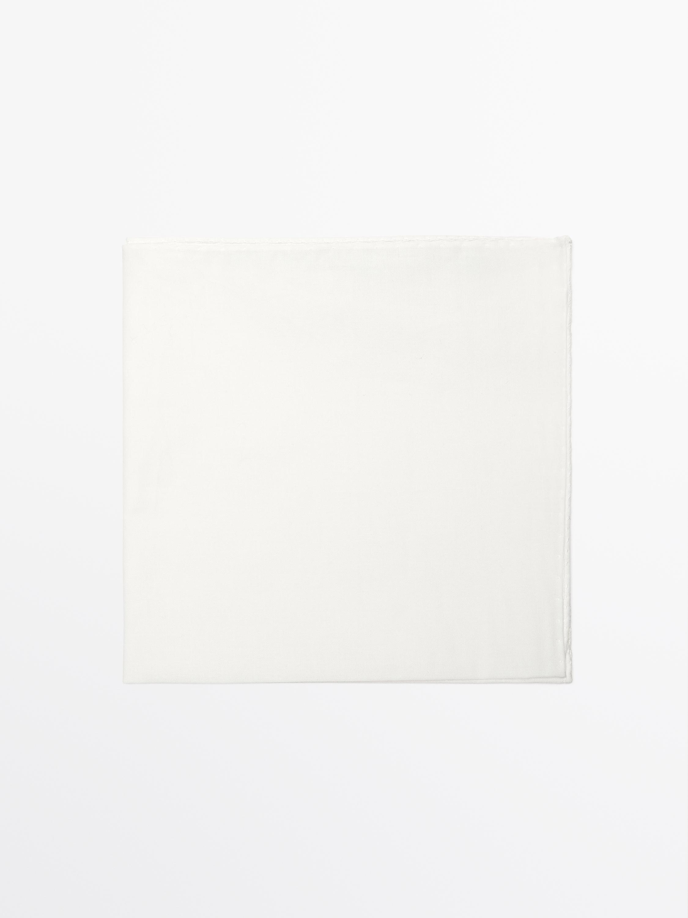 Massimo Dutti, Plain 100% Cotton Scarf