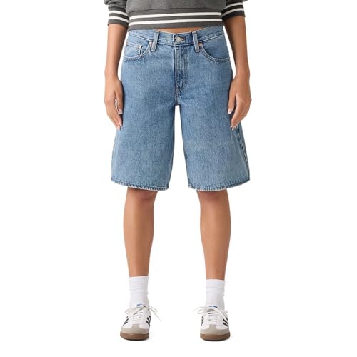 Levi's Women's Middy Jort, (new) Twisted Stone (non-Stretch), 29