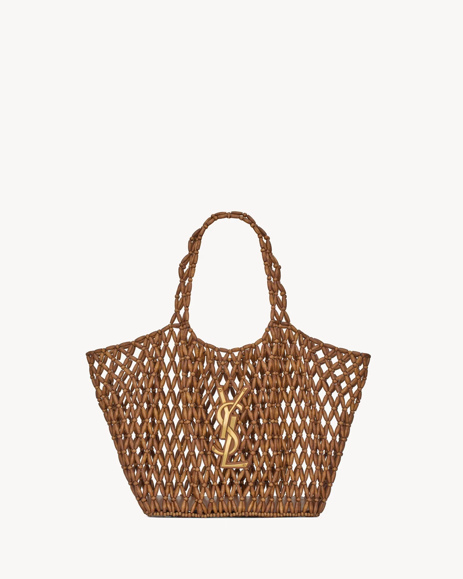Saint Laurent, Icare Medium in Wood Beads