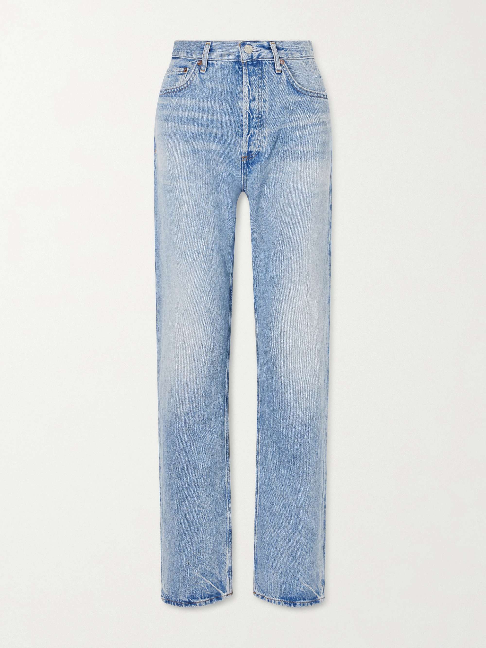 90s in the 32&amp;rdquo; Inseam Mid-Rise Straight-Leg Jeans