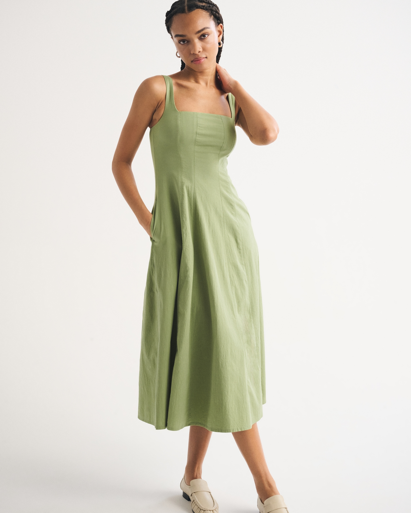 A&amp;amp;f Mila Midi Dress
