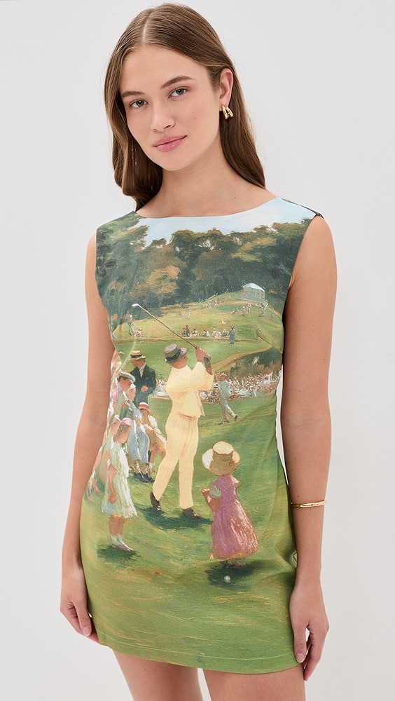 Augusta Linen Dress - Sunday