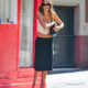 Want Your Knee-Length Skirts to Look French? Pair Them With This Shoe Trend