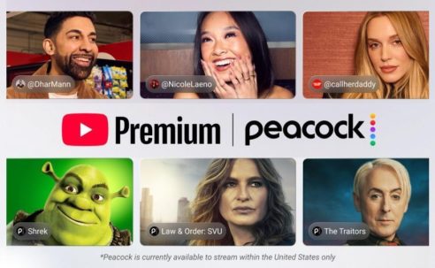 YouTube Premium will include Peacock starting next year