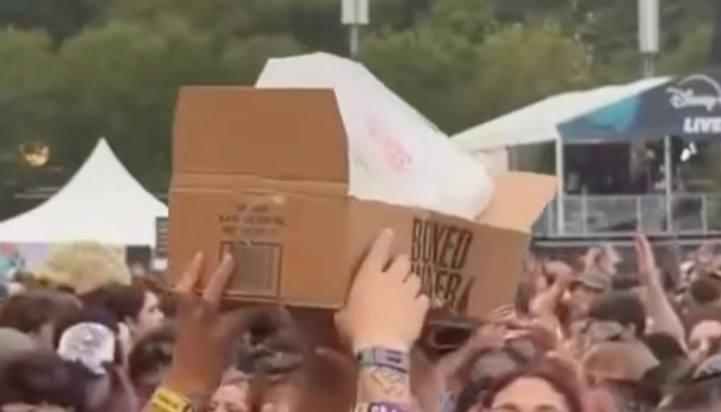 A Bag of Pee Went Crowd Surfing at Lollapalooza