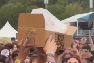 A Bag of Pee Went Crowd Surfing at Lollapalooza