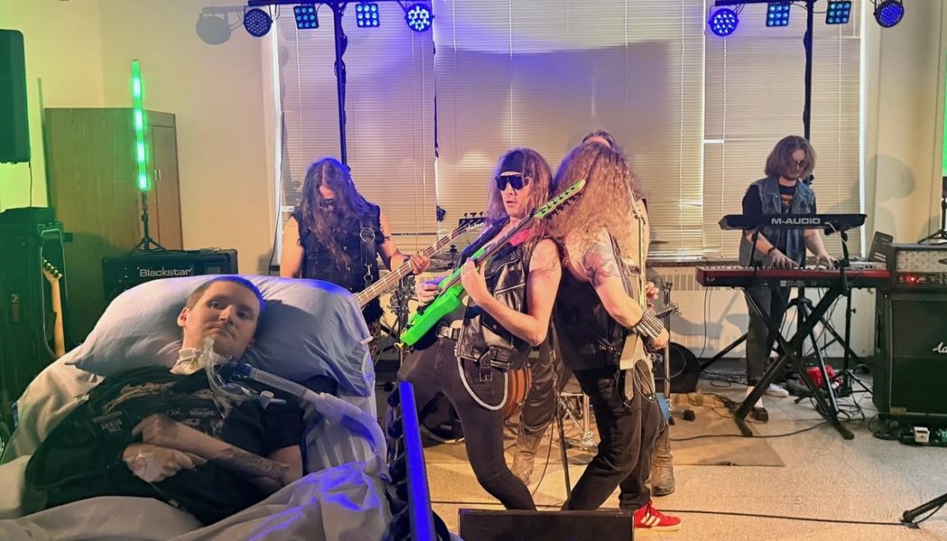Canadian Metal Band The Scepter Turn a Hospital into a Metal Venue for Special Fan
