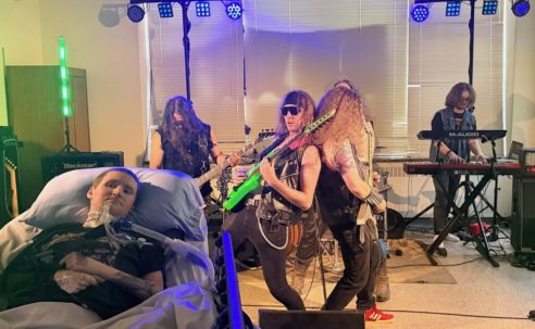 Canadian Metal Band The Scepter Turn a Hospital into a Metal Venue for Special Fan