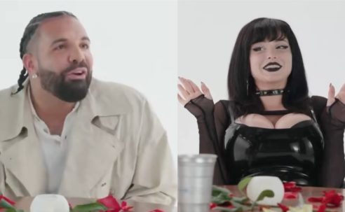 Drake Barks for Goth Girl