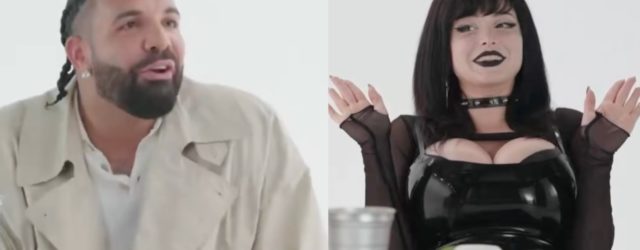 Drake Barks for Goth Girl