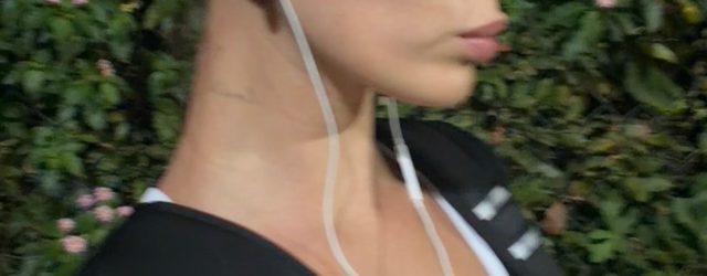 Forget Bandanas: Hailey Is Wearing This '90s Accessory In Her Hair Instead