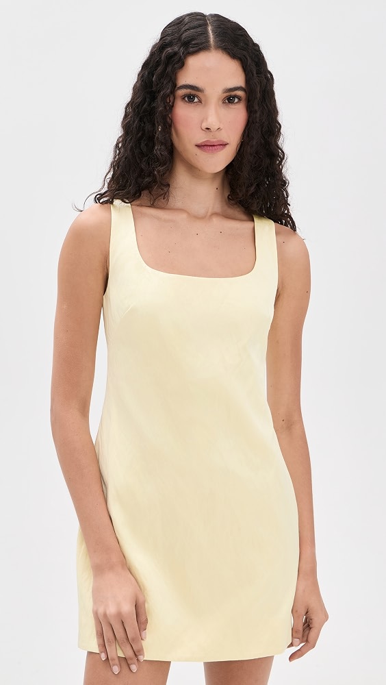 Faye Dress - Light Canary