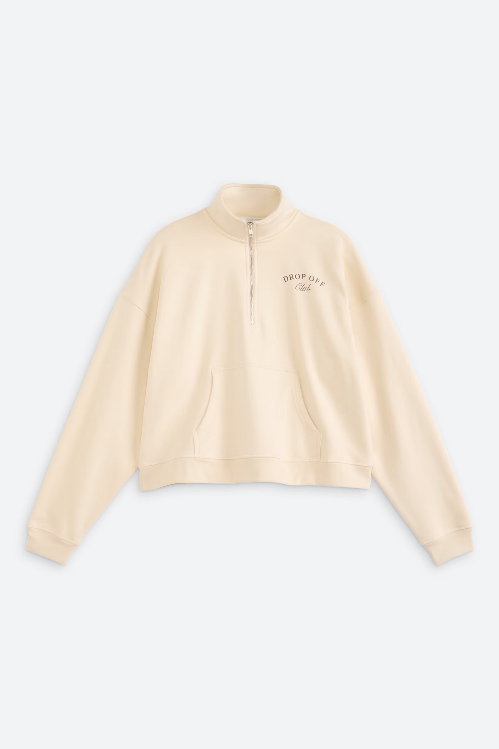Stitchfix x Favorite Daughter, The Drop Off Club Half Zip Sweatshirt