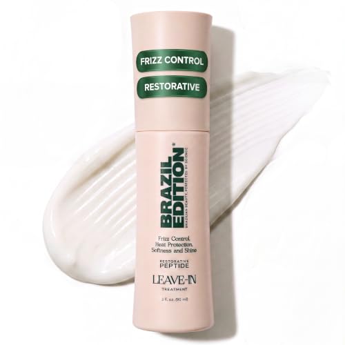 Leave in Hair Treatment Restorative Peptide Frizz Control Hair Care Product