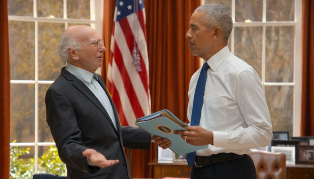 Larry David Takes the Blame for Barack Obama's Tan Suit on Life, Larry, and the Pursuit of Unhappiness