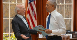 Larry David Takes the Blame for Barack Obama’s Tan Suit on Life, Larry, and the Pursuit of Unhappiness