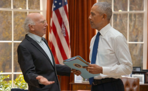 Larry David Takes the Blame for Barack Obama's Tan Suit on Life, Larry, and the Pursuit of Unhappiness