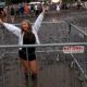 Lollapalooza Grounds Trap Woman in Knee-Deep Mud Pit