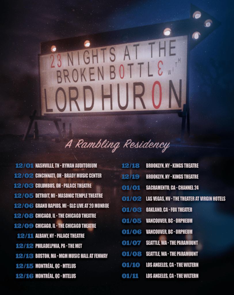 lord huron tour poster 2026-2027