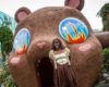 Precious Okoyomon Unveils 25-Foot Teddy Bear Slide at MoMA PS1
