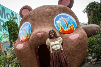 Precious Okoyomon Unveils 25-Foot Teddy Bear Slide at MoMA PS1