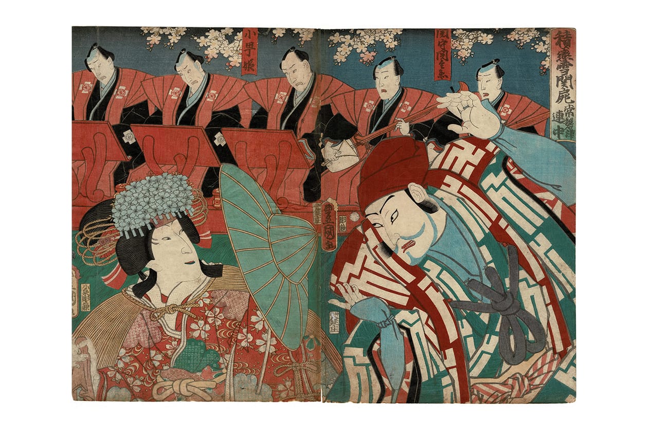 RANSHOU ‘FUTURE HISTORY: Lineage and Form of Onnagata’ Exhibition Ranshou Fujima National Theatre Tokyo Info Kabuki