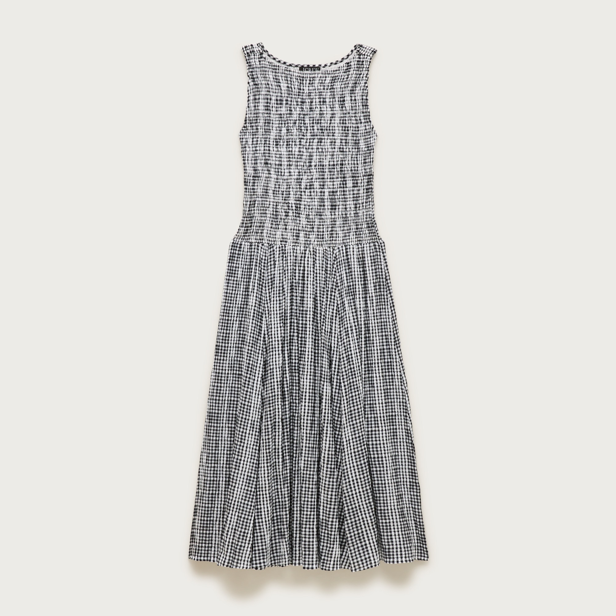 Lina Midi Dress in Gingham