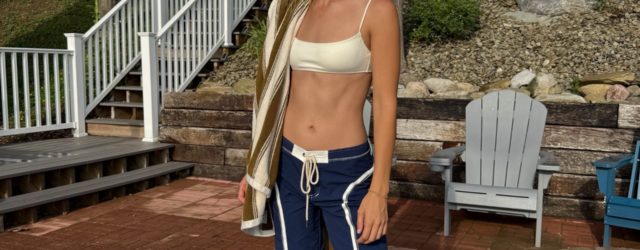The Unexpected Summer Pant Trend Cool Girls Are Wearing With Bikinis and Flip-Flops