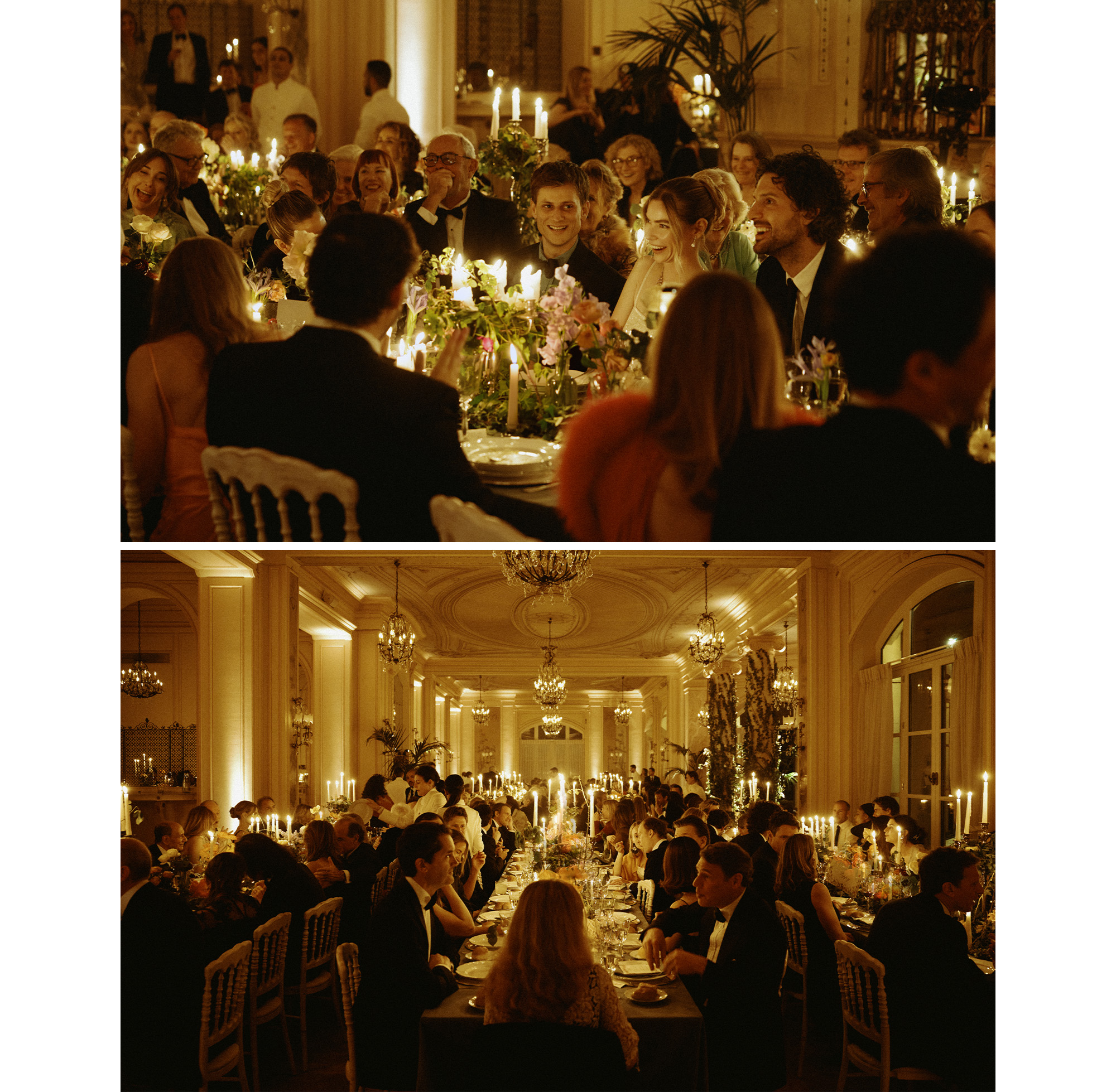 an image of georgie and charles at their wedding.