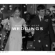 This Fashion-Designer Bride Wore a Wedding Gown Inspired by Audrey Hepburn's Ascot Dress in My Fair Lady