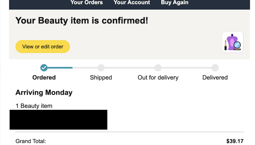 Why your Amazon order confirmation emails have become so unhelpful