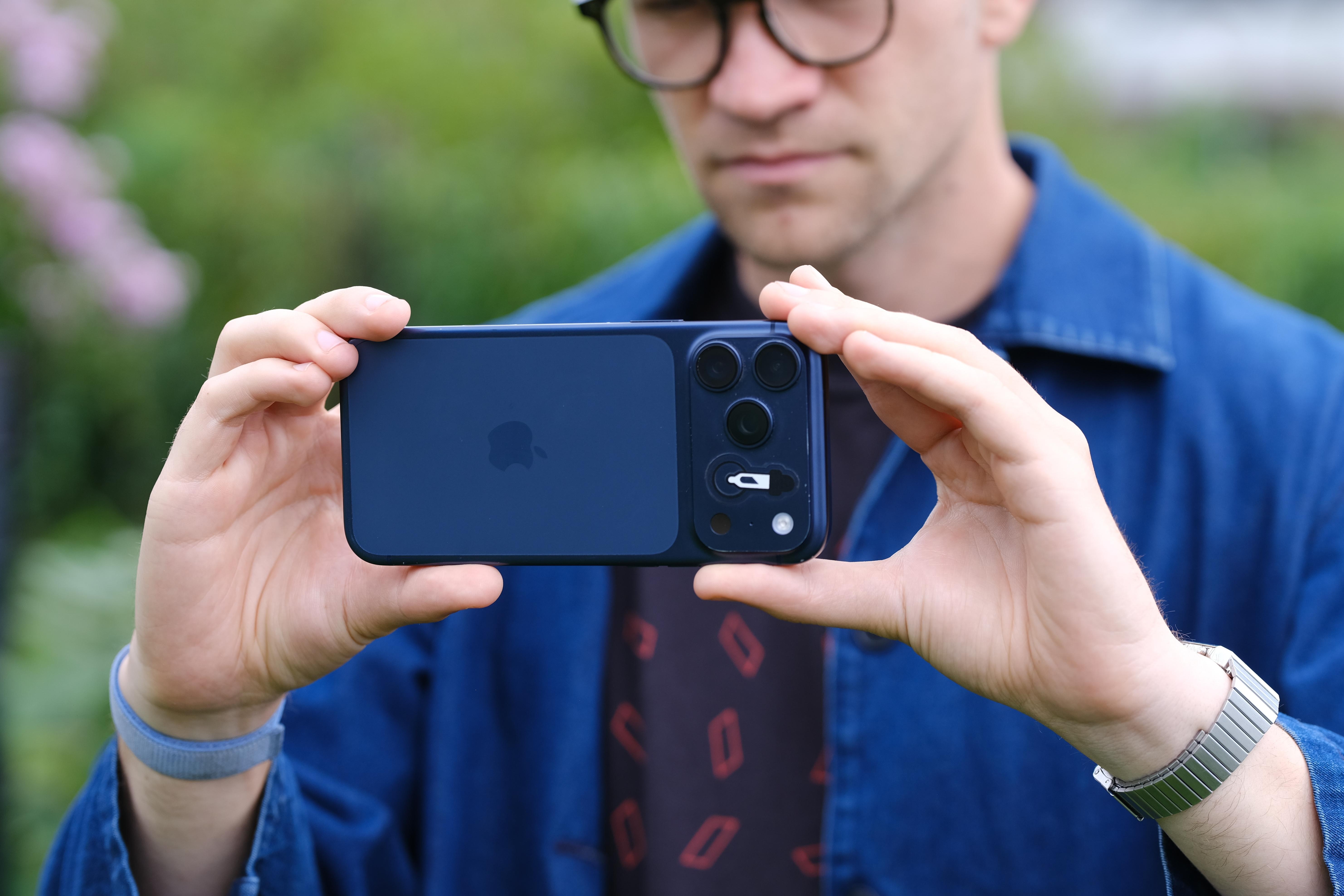 iPhone 17 Pro taking a photo-4